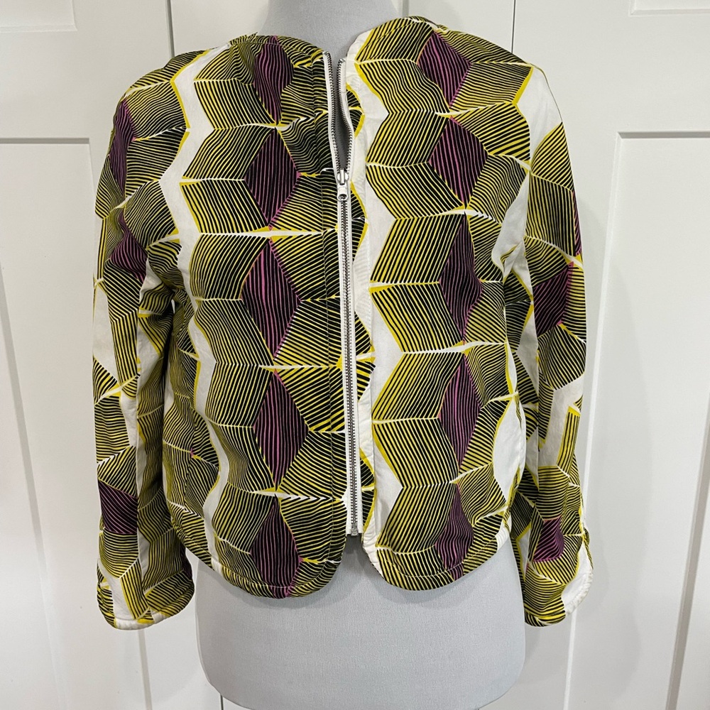 Zara Trafaluc Reversible Jacket Patchwork Boho Qu… - image 4